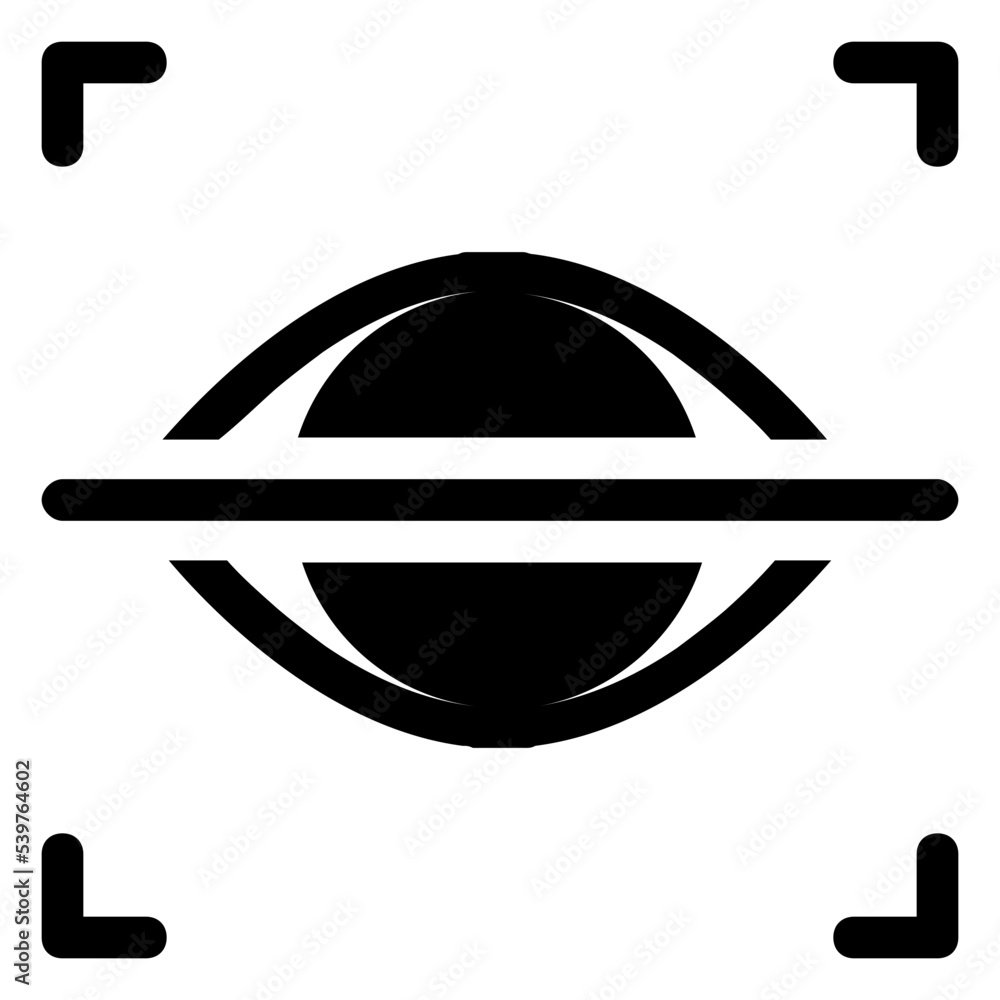 eye biomedical icon