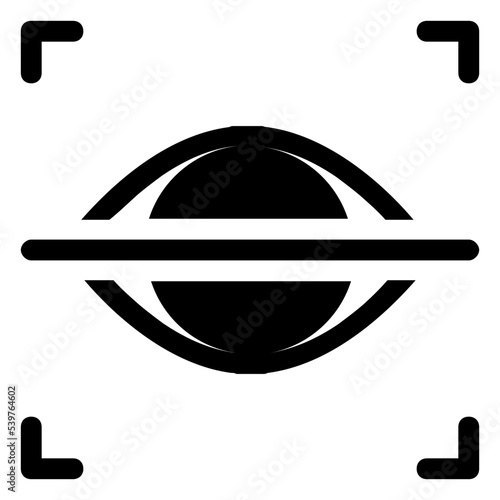 eye biomedical icon