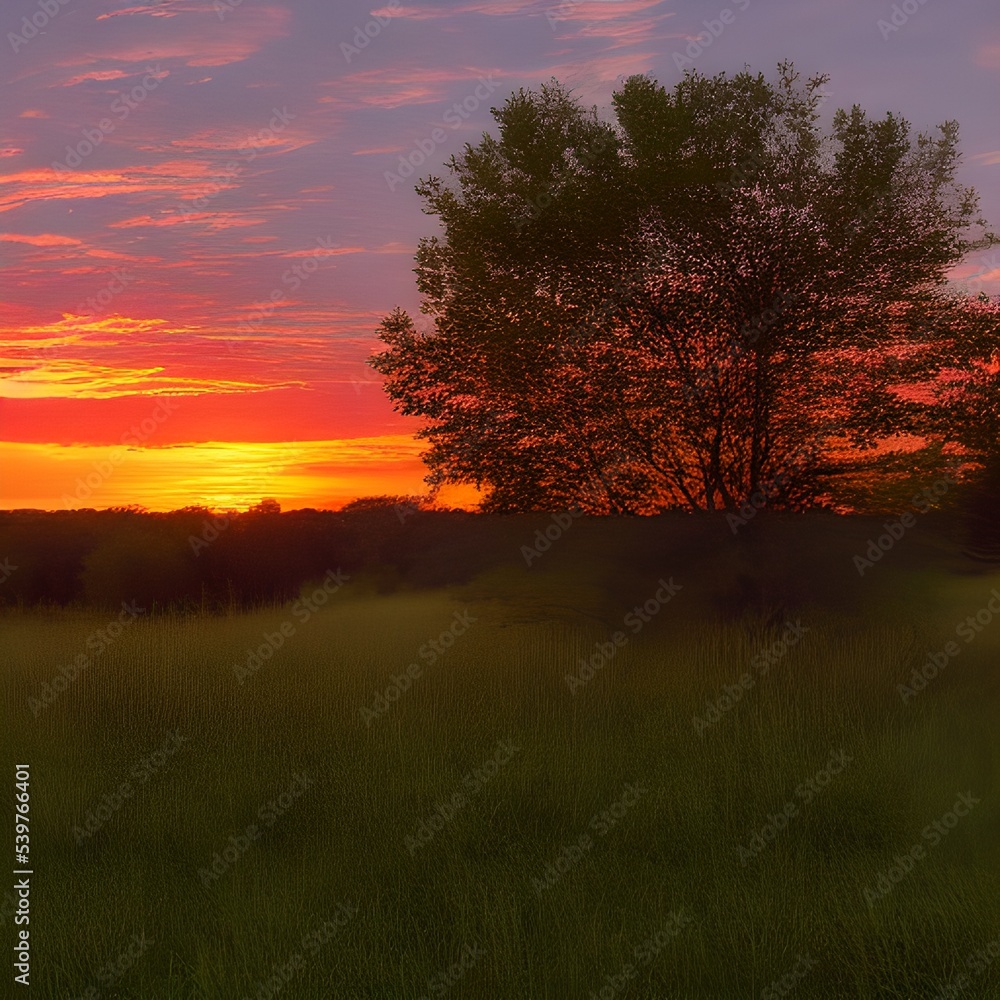 Obraz premium Sunset