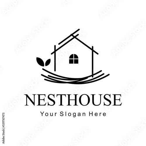 nest house logo