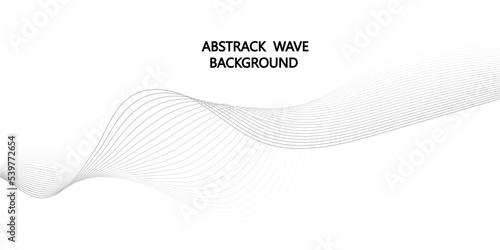 Abstract wave lines dynamic flowing colorful light isolated background. illustration design element in concept of music, party, technology, modern, wallpaper, business card, banner, flyers, etc © Ghost Rider