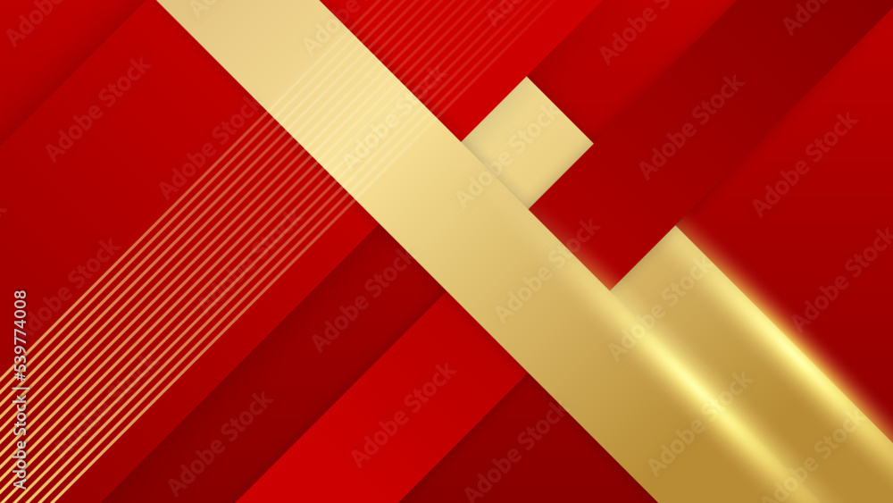 Abstract red and gold luxury background Abstract red and gold luxury background