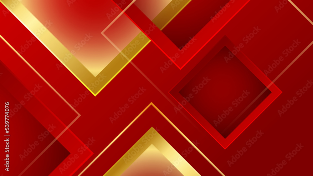 Abstract red and gold luxury background Abstract red and gold luxury background