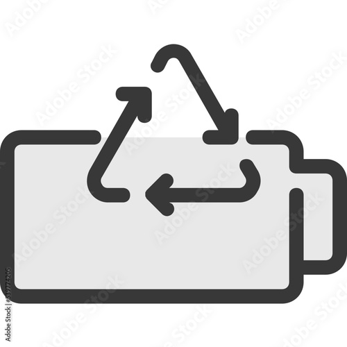 rechargeable battery icon