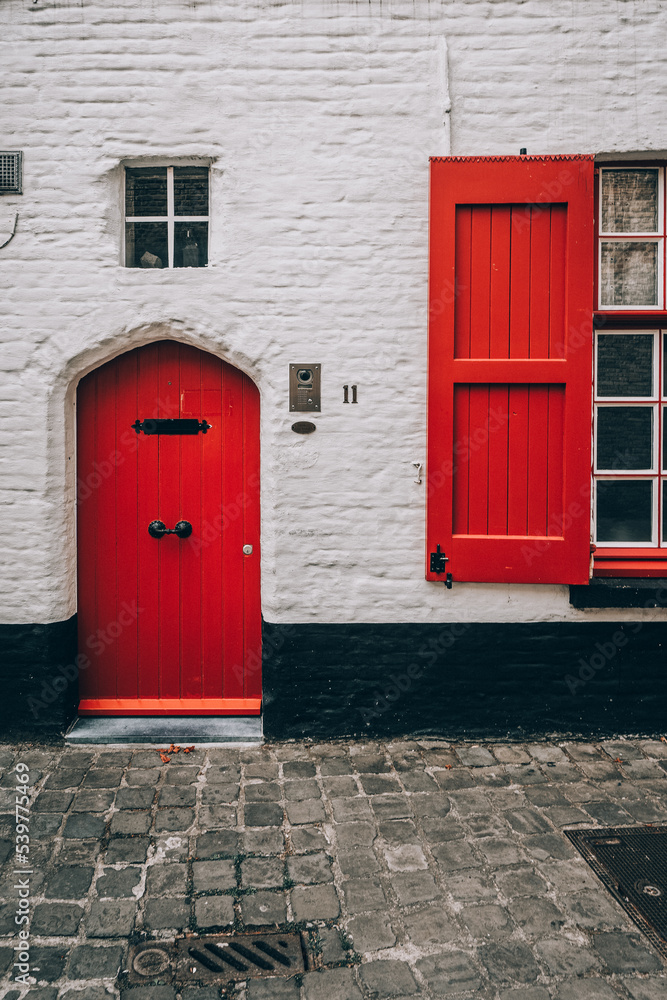 Naklejka premium brugges Belguique