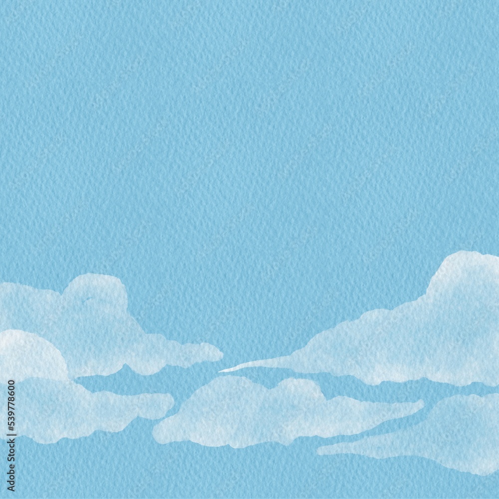 Obraz premium blue sky with clouds