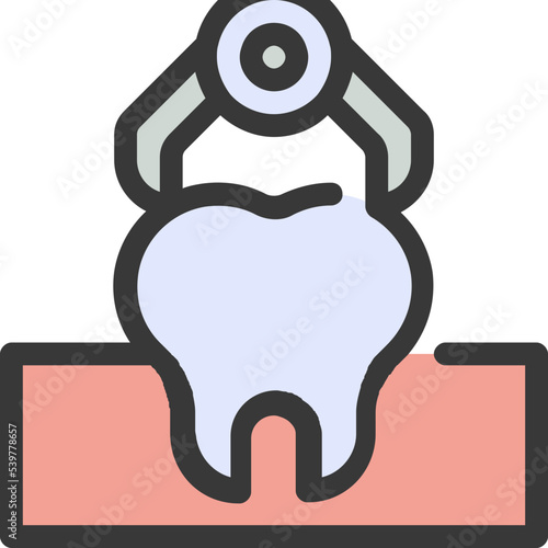 tooth extraction icon