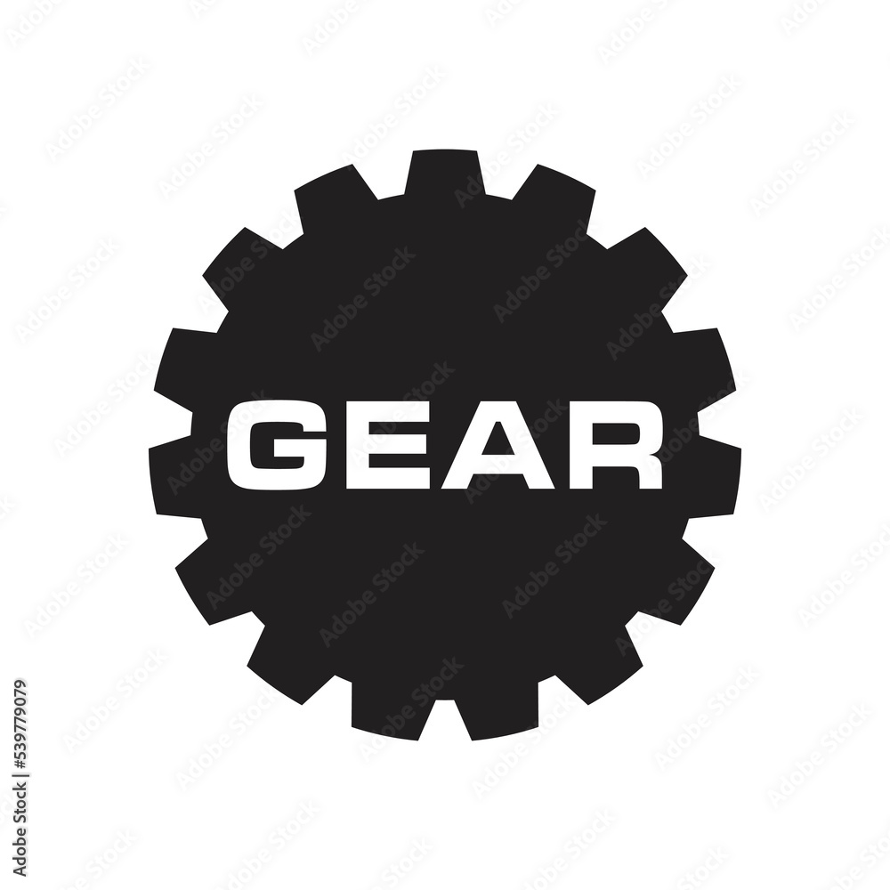 Gear Logo Template vector icon illustration design Gear Logo Template vector icon illustration design