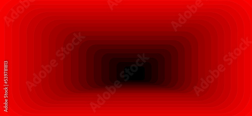 fond géométrique rectangles perspective  en dégradé rouge et noir