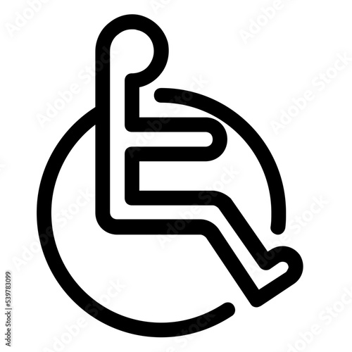 disabled wheelchair icon