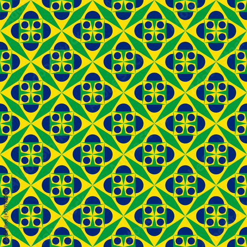 latino background. brazilian pattern design. vector illustration