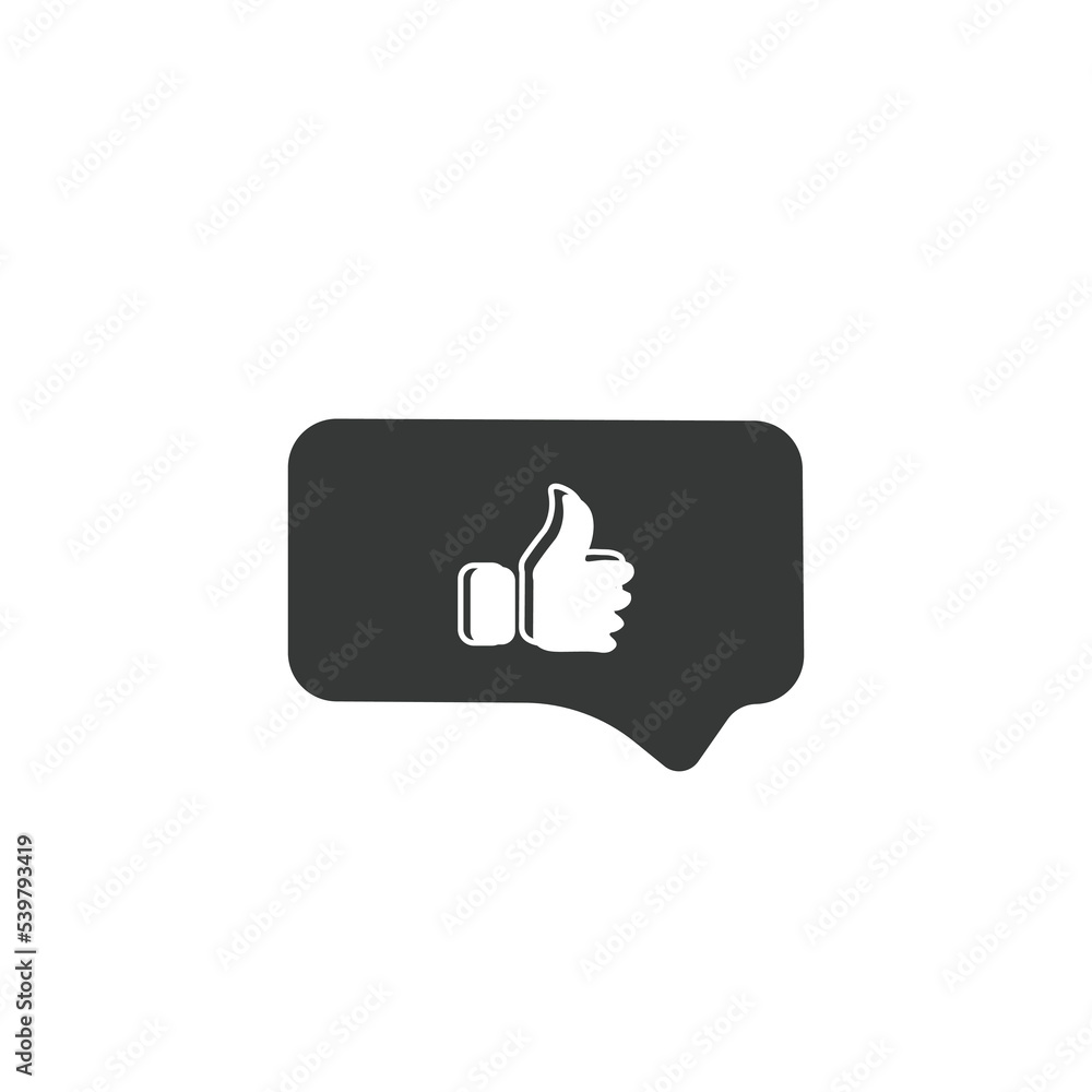 Like icons button with a black and red background Like icons button with a black and red background