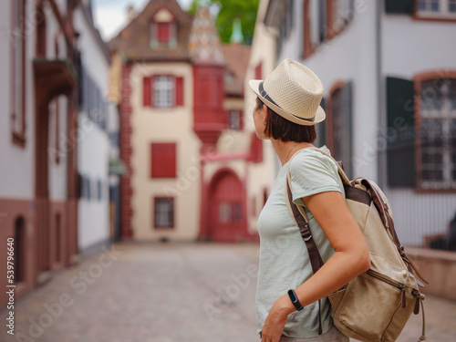 travel to summer Europe young asian woman © YURII Seleznov