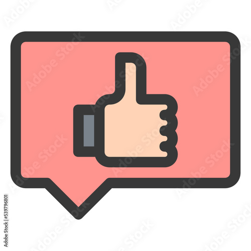 like feedback icon
