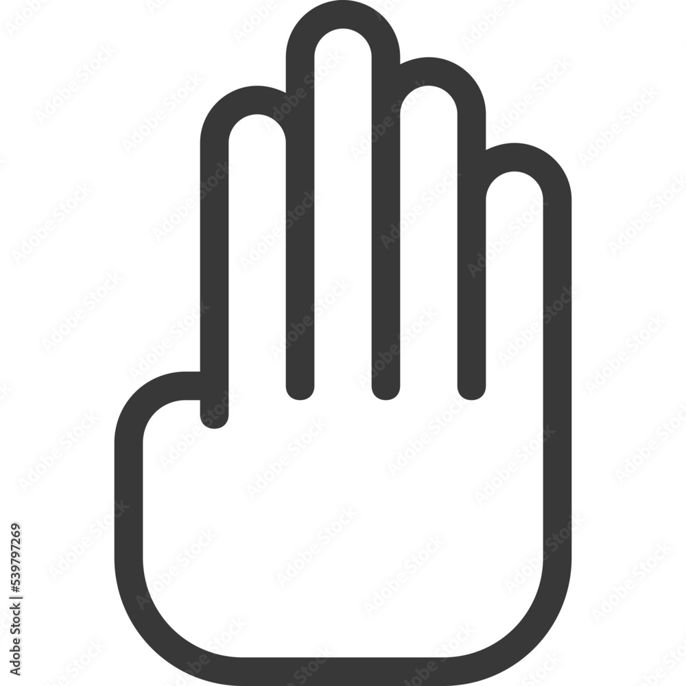 four gesture icon four gesture icon