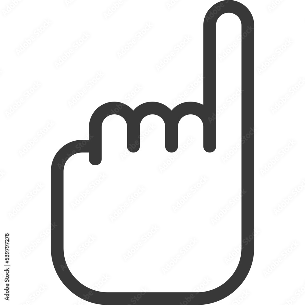 little finger gesture icon little finger gesture icon