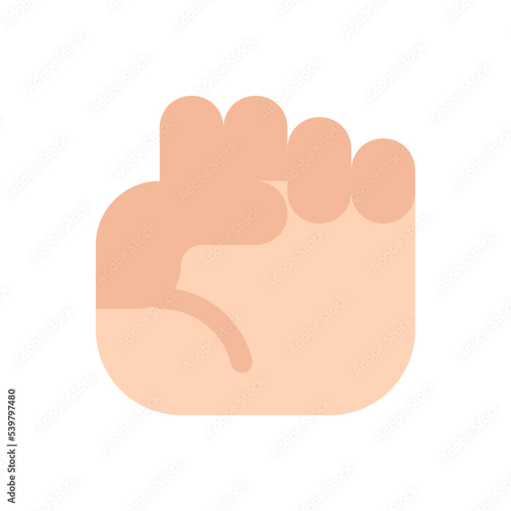 fist gesture icon fist gesture icon