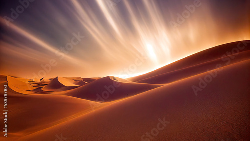 Wüste und Sandsturm © Korea Saii