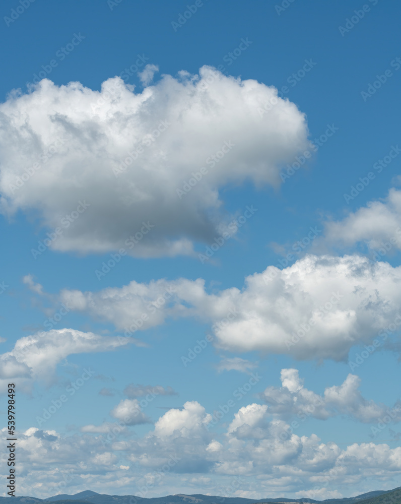 Cloudscape Background in Sunny Day With Blue Sky Cloudscape Background in Sunny Day With Blue Sky