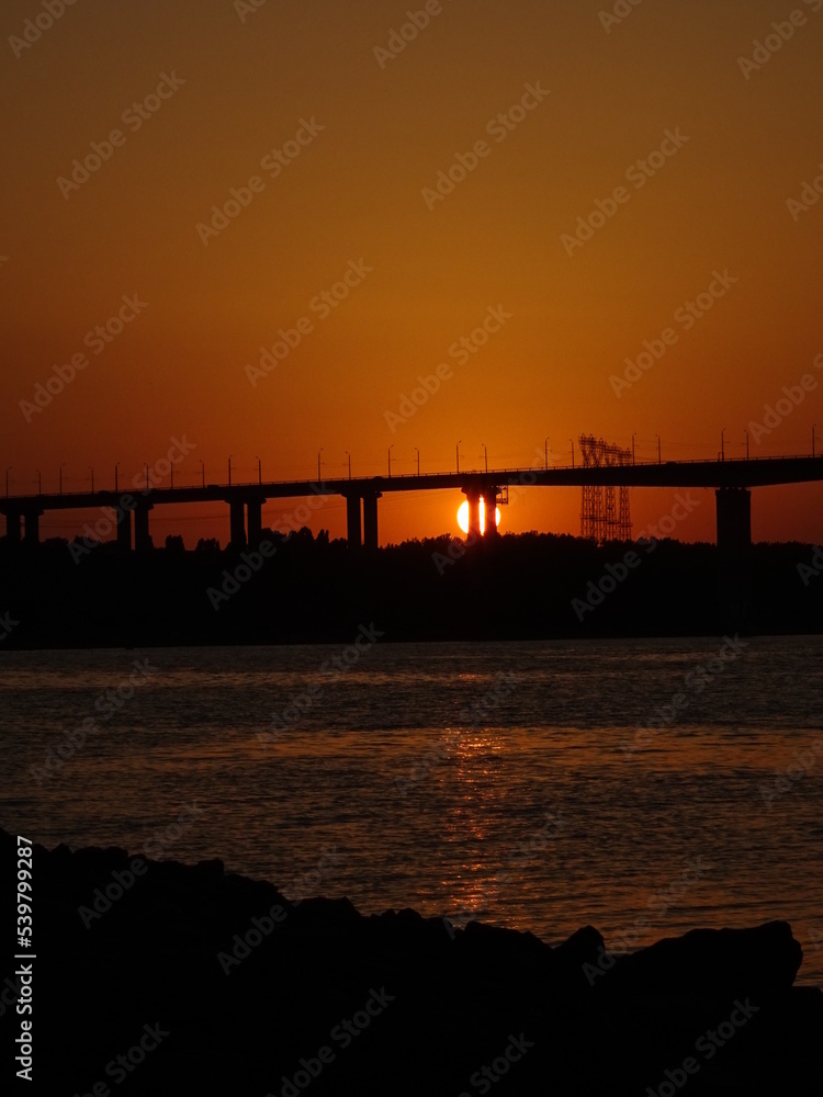 Fototapeta premium Nice summer view from Varna in Bulgaria 