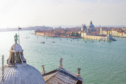 Fotografia Venise,  la lagune vue de San Giorgio Maggiore