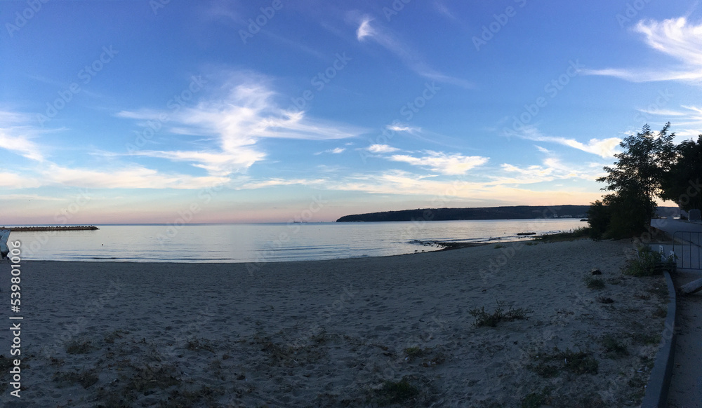 Obraz premium Nice summer view from Varna in Bulgaria 