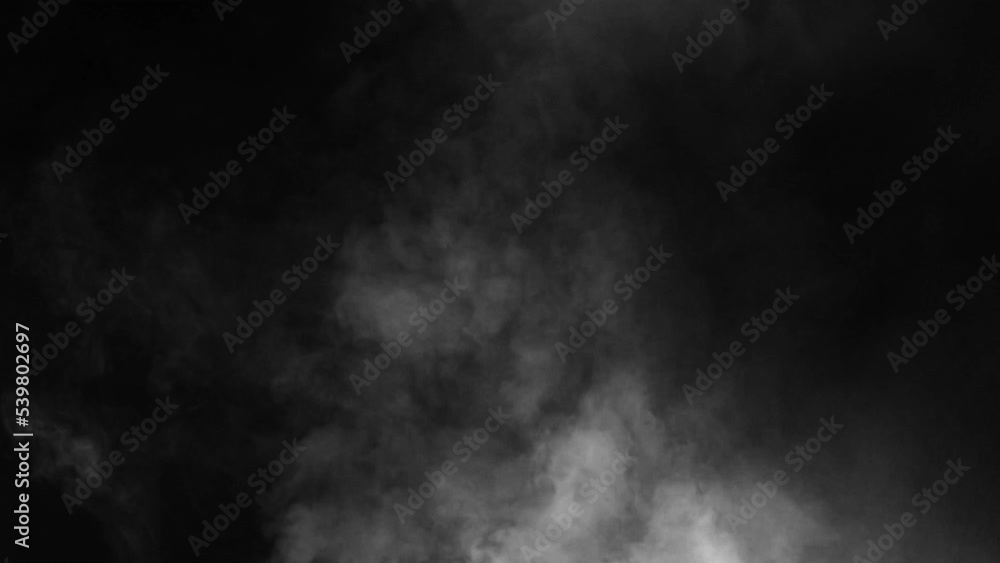 Abstract white smoke in slow motion. Smoke, Cloud of cold fog in light spot background. Light, white, fog, cloud, black background, 4k, ice smoke cloud. Floating fog. Abstract white smoke in slow motion. Smoke, Cloud of cold fog in light spot background. Light, white, fog, cloud, black background, 4k, ice smoke cloud. Floating fog.