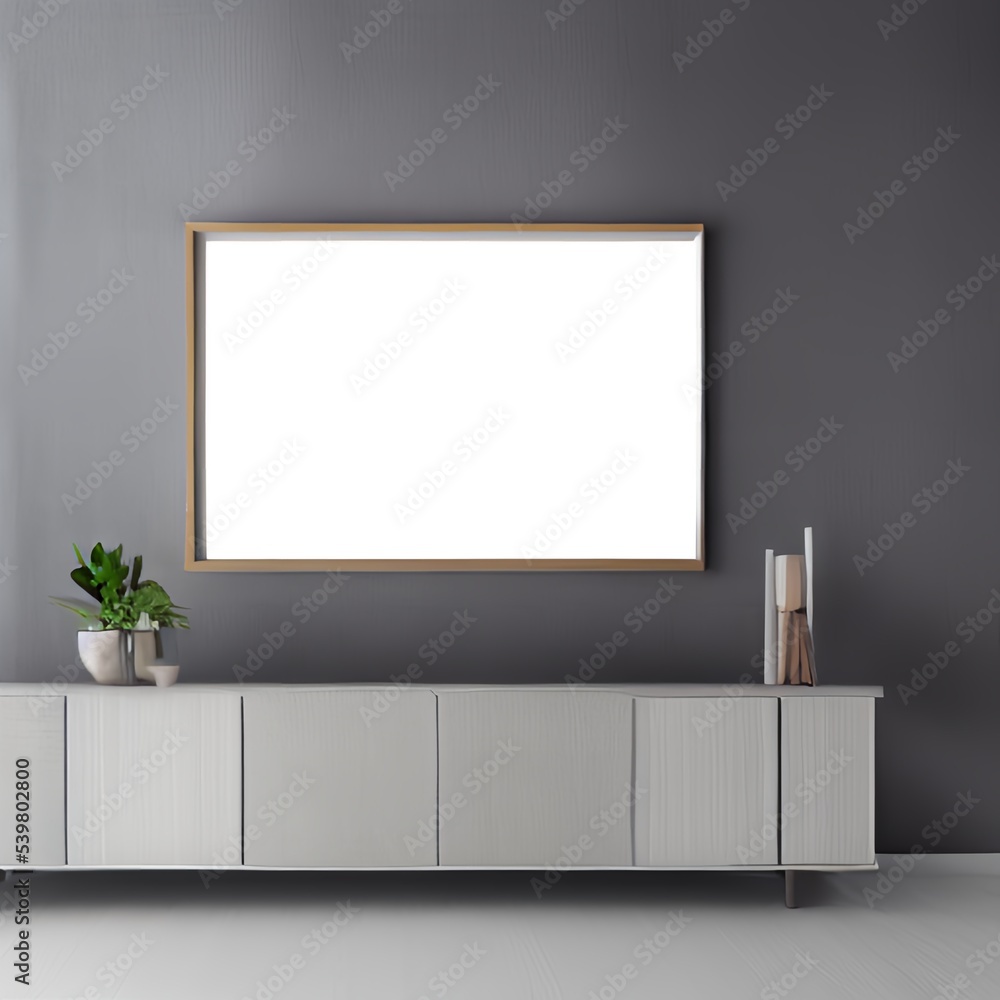 Empty frames on a wall, empty item frame, empty picture Empty frames on a wall, empty item frame, empty picture