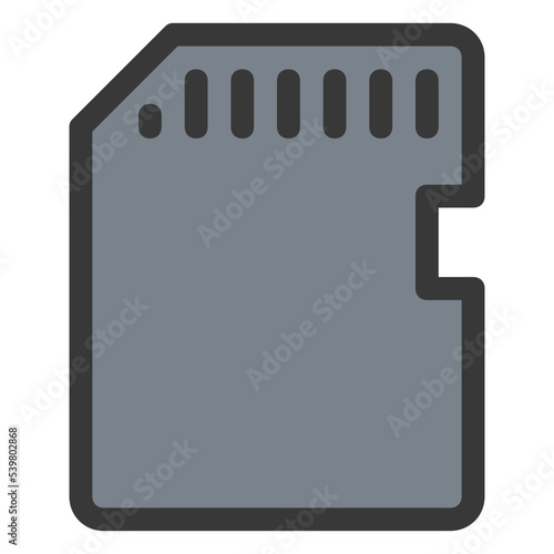 sd card storage icon