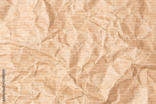 Wallpaper Mural Crumpled Kraft paper texture background. Full frame Torontodigital.ca