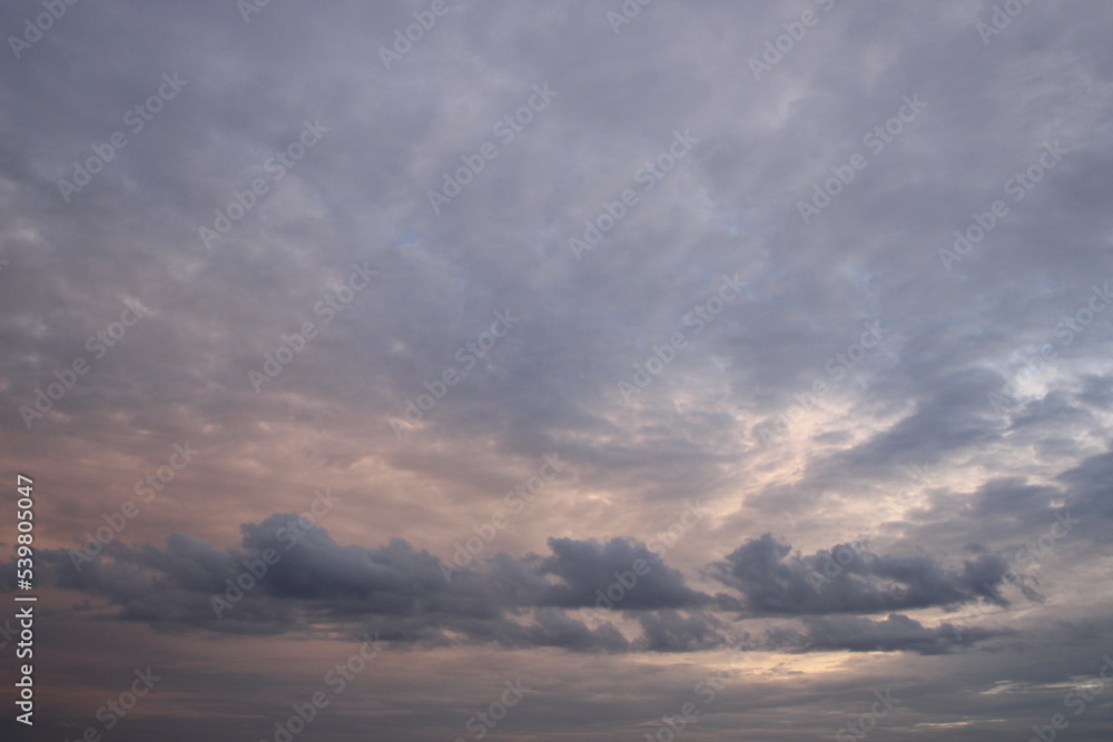 dark blue cloud with white light sky background and midnight evening time  
