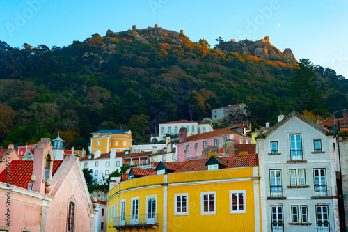 Moorish castle town Sintra ...