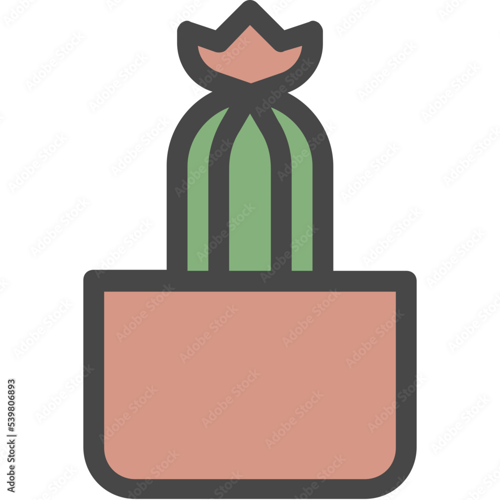 cactus pot icon cactus pot icon