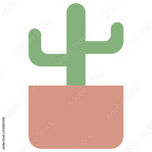 cactus pot icon