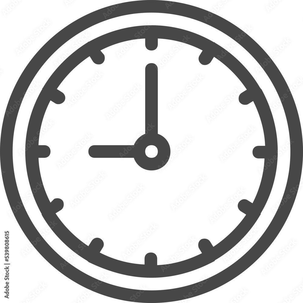 clock nine time icon clock nine time icon