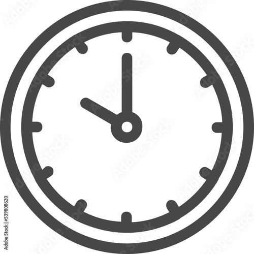 clock ten time icon