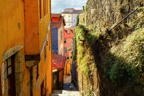 Oldtown narrow hill street ...