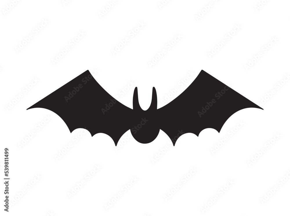 Fototapeta premium Vector illustration of bat.