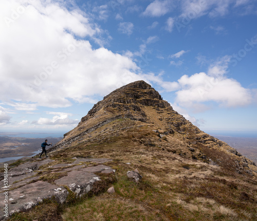 Near summit, Suilven, Scottish Highlands, Scotland photo