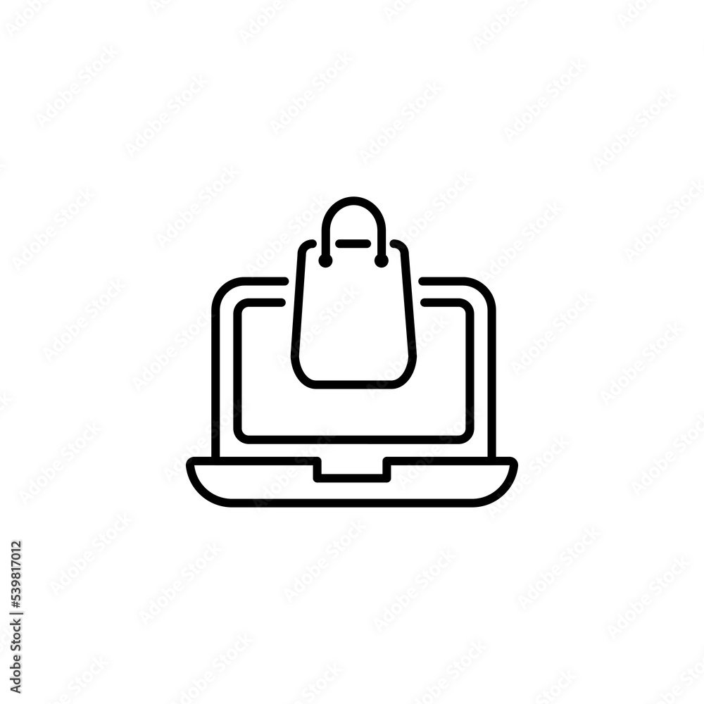 Online shopping icon sign vector,Symbol, logo illustration for web and mobile eps 10 Online shopping icon sign vector,Symbol, logo illustration for web and mobile eps 10