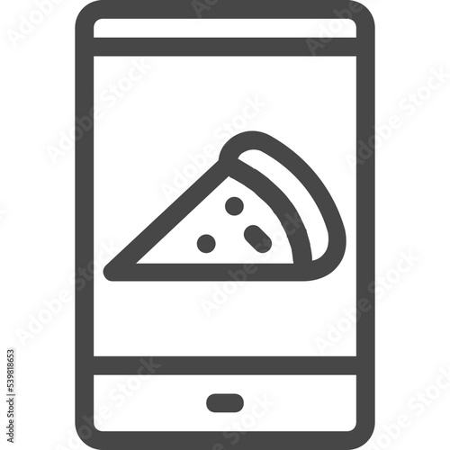 mobile delivery icon