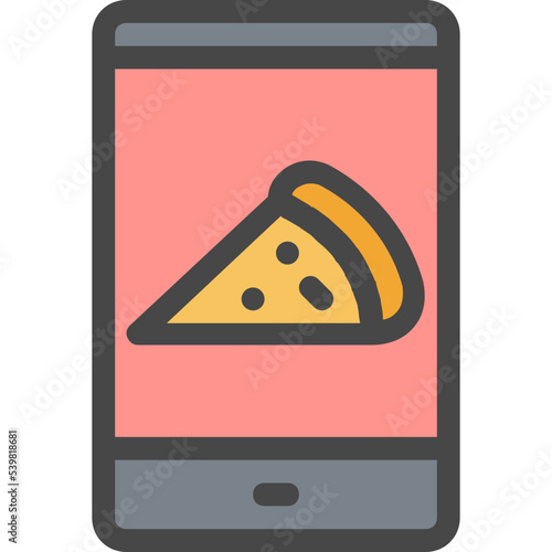 mobile delivery icon