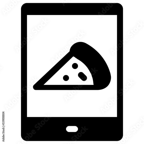 mobile delivery icon