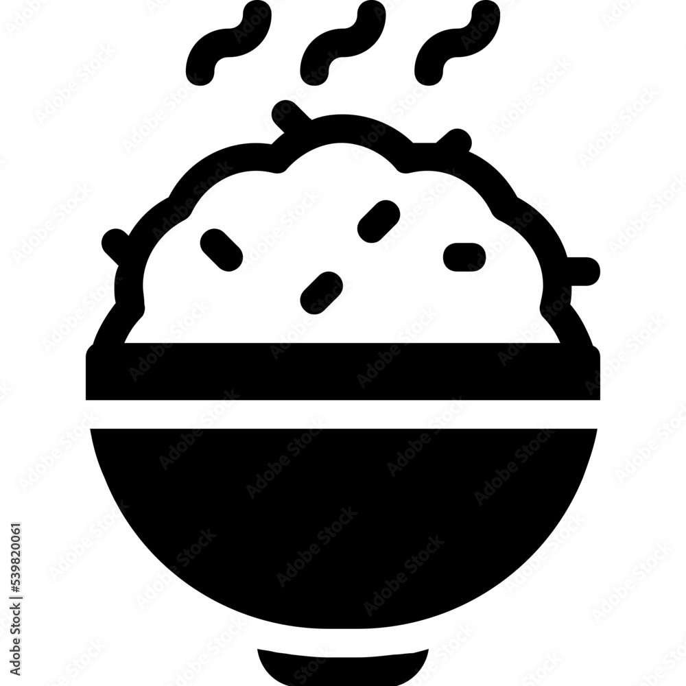 rice dish icon rice dish icon