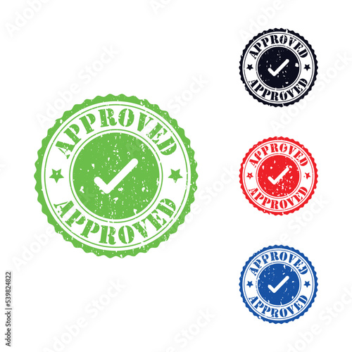 approved verified accepted custom iso verified passed failed organic original and rejected rubber stamp on a white background