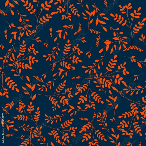 seamless pattern with flowers