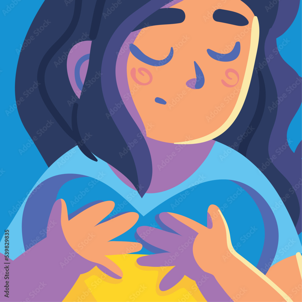 Ukraine no war, girl with heart Ukraine no war, girl with heart