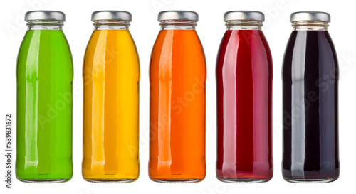 bottles of  juice