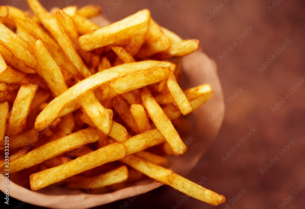 french fries, a popular fast food item, fatty meal french fries, a popular fast food item, fatty meal