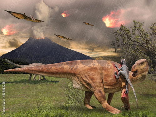 Gefährliche Dinosaurier vor Millionen Jahren © Biewer_Jürgen